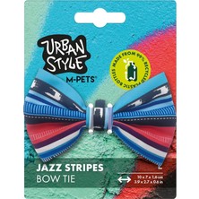 Mey İthalat M-Pets Urban Style Jazz Strıpes Papyon (L)