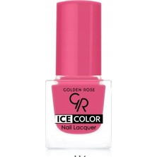 Mey İthalat Golden Rose Ice Color Nail Lacquer No: 116 - Parlak Bitişli Mini Oje 6 ml