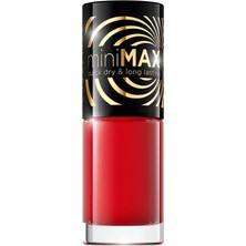Mey İthalat Eveline Mını Max Naıl Polısh 371 5 Ml- Kırmızı