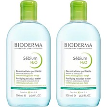 Mey İthalat Bioderma Sebium H2O 500ML Ikiz Set