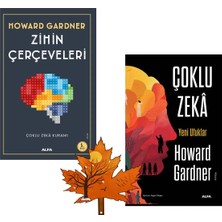 Alfa Yayınları Zihin Çerçeveleri -Yazarının 2 Kitabı - Çoklu Zeka - Howard Gardner- Yanında Yaprak Ayraç ile
