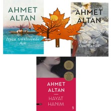 Everest Yayınları Ahmet Altan - Isyan Günlerinde Aşk - Yalnızlığın Özel Tarihi - Hayat Hanım -3kitap ve Yaprak Ayraç