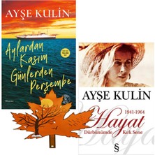 Everest Yayınları Ayşe Kulin -Yazarının- Aylardan Kasım Günlerden Perşembe - Hayat -Yanında Yaprak Ayraç