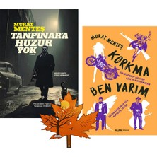 Everest Yayınları Murat Menteş - Tanpınar’a Huzur Yok - Korkma Ben Varım - 2 Kitap Yanında Yaprak Ayraç