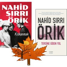 Everest Yayınları Nahid Sırrı Örik -Yazarının 2 Kitabı- Kıskanmak -Ve- Tersine Giden Yol -Yanında Yaprak Ayraç ile