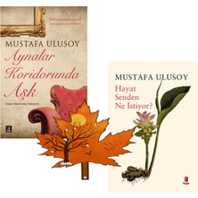 Alfa Yayınları Mustafa Ulusoy - Aynalar Koridorunda Aşk - Hayat Senden Ne Istiyor -2 Kitap Yanında Yaprak Ayraç