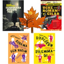 Everest Yayınları Murat Menteş -4kitabı- Tanpınara Huzur Yok - Ucuz Romancılar - Korkma Ben Varım - Dublörün Dilemması