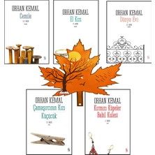 Alfa Yayınları Orhan Kemal -5kitap - Cemile - El Kızı - Dünya Evi - Çamaşırcının Küçük Kızı -Kırmızı Küpeler -Ayraç