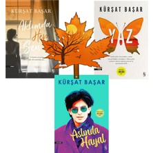 Everest Yayınları Kürşat Başar - Aklımda Hep Sen - Yaz - Aslında Hayal -3 Kitap Yanında Yaprak Ayraç