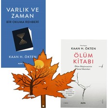Alfa Yayınları Kaan H. Ökten - Varlık ve Zaman - Bir Okuma Rehberi - Ölüm Kitabı -2kitap Yanında Yaprak Ayraç