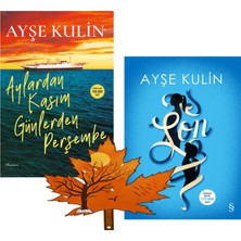 Everest Yayınları Ayşe Kulin -Yazarının 2 Kitabı - Aylardan Kasım Günlerden Perşembe - Son - Yanında Yaprak Ayraç