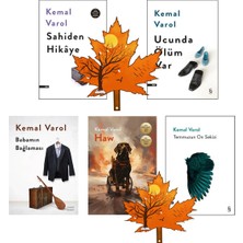 Everest Yayınları Kemal Varol -5kitap- Sahiden Hikaye - Ucunda Ölüm Var - Babamın Bağlaması - Haw-Yanında Yaprak Ayraç