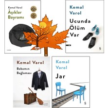 Everest Yayınları Kemal Varol -4kitap- Aşıklar Bayramı - Ucunda Ölüm Var -Babamın Bağlaması -Jar -Yanında Yaprak Ayraç
