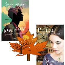 Alfa Yayınları Sinan Akyüz - Ben Amir - Piruze - 2 Kitap Yanında Yaprak Ayraç ile