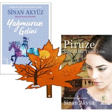 Alfa Yayınları Sinan Akyüz - Yağmurun Gelini - Piruze - Şam'da Bir Türk Gelin - Yanında Yaprak Ayraç