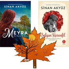 Alfa Yayınları Sinan Akyüz - Meyra -Ve- Solgun Karanfil - 2 Kitap Yanında Yaprak Ayraç ile