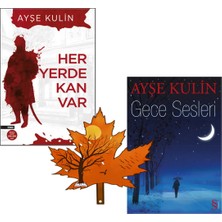 Everest Yayınları Ayşe Kulin - Her Yerde Kan Var - Gece Sesleri - 2 Kitap ve Kitap Ayracı