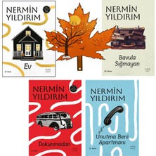 Everest Yayınları Nermin Yıldırım - Ev - Bavula Sığmayan - Dokunmadan - Unutma Beni Apartmanı - Kitap Ayracı