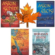 Kapı Yayınları Ahmet Turgut - Aşkın Şehidi - Aşkın Elçisi - Aşkın Secdesi - Horasan Şehidi -Tescilli Kitap Ayracı