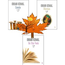 Everest Yayınları Orhan Kemal -3 Kitap- Cemile - Murtaza - Bir Filiz Vardı - Yanında Yaprak Ayraç ile