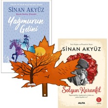 Alfa Yayınları Sinan Akyüz - Yağmurun Gelini - Solgun Karanfil -2 Kitap Yanında Yaprak Ayraç ile