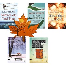 Everest Yayınları Buket Uzuner -5kitap- Kumral Ada Mavi -Iki Yeşil Su Samuru -Güneş Yiyen Çingene-Yanında Yaprak Ayraç