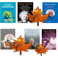 Alfa Yayınları Albert Einstein -Tüm Kitapları- Benim Sözlerimle Dünya - Benim Gözümden Dünya -Yanında Yaprak Ayraç