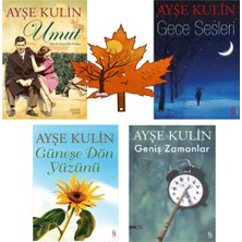 Everest Yayınları Ayşe Kulin -4 Kitap- Umut - Gece Sesleri - Güneşe Dön Yüzünü - Geniş Zamanlar -Kitap Ayracı Ile