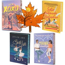 Artemis Yayınları Xoxo - Satır Aralarında Buluşalım -Ciltli Set- Sihirli Liste - Mekanik Romantizm -Kitap Ayracı
