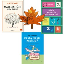 Alfa Yayınları Ian Stewart - Matematiğin Kısa Tarihi - Büyük Matematik Problemleri - Pasta Nasıl Kesilir -3 Kitap