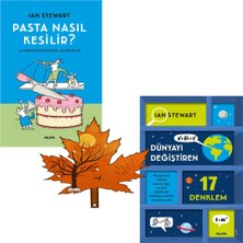 Alfa Yayınları Ian Stewart - Pasta Nasıl Kesilir - Dünyayı Değiştiren 17 Denklem - 2 Kitap ve Kitap Ayracı