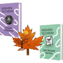Everest Yayınları Nermin Yıldırım -Ciltli 2 Kitap- Rüyalar Anlatılmaz - Saklı Bahçeler Haritası - Kitap Ayracı ile
