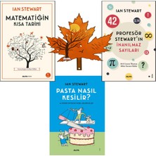 Alfa Yayınları Ian Stewart - Matematiğin Kısa Tarihi - Profesör Stewart’ın Inanılmaz Sayıları - Pasta Nasıl Kesilir