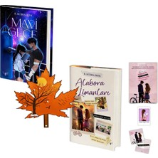 Artemis Yayınları Operatöre Bağlanıyor Kitap Yazarının - Ciltli 2 Kitabı - Mavi Gece - Alabora Limanları -Kitap Ayracı