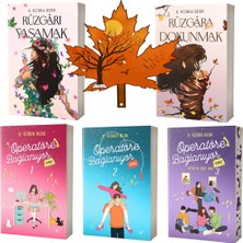 Artemis Yayınları K. Kübra Berk - Rüzgarı Yaşamak - Rüzgara Dokunmak - ve Operatöre Bağlanıyorsunuz 1-2-3-Kitap Ayracı
