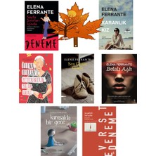 Everest Yayınları Elena Ferrante - Karanlık Kız - Yetişkinlerin Yalan Hayatı -Sen Gittin Gideli - Belalı Aşk -7kitap