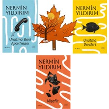 Everest Yayınları Nermin Yıldırım - Unutma Beni Apartmanı - Unutma Dersleri - Misafir - 3 Kitap ve Kitap Ayracı