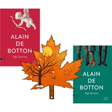 Everest Yayınları Alain De Botton - Aşk Üzerine - Aşk Dersleri - 2 Kitap ve Tescilli Kitap Ayracı
