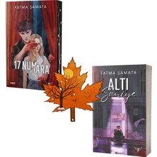 Artemis Yayınları Fatma Şamata - 17 Numara Piyes - ve - Altı Saniye - 2 Kitap ve Kitap Ayracı