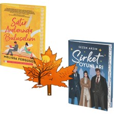Artemis Yayınları Satır Aralarında Buluşalım - Şirket Oyunları - 2 Kitap ve Tescilli Kitap Ayracı