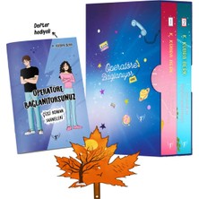 Artemis Yayınları Operatöre Bağlanıyorsunuz 1-2 Kutulu Set (Ciltli - Yan Boyamalı) Defter Hediyeli- Kitap Ayracı ile