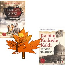 Kapı Yayınları Ahmet Turgut - Bozkırın Sırrı - Türk Peygamber - Kalbim Kudüs'te Kaldı - Tescilli Kitap Ayracı ile