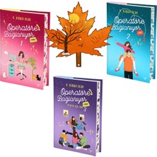 Artemis Yayınları K. Kübra Berk - Operatöre Bağlanıyorsunuz -Ciltli-Yan Boyamalı 1-2-3 Set- Kitap Ayracı ile