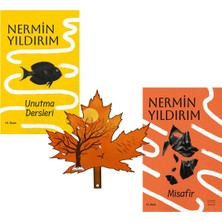 Everest Yayınları Nermin Yıldırım - Unutma Dersleri - Misafir - 2 Kitap ve Kitap Ayracı