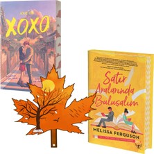 Artemis Yayınları Axie Oh - Xoxo - Melissa Ferguson - Satır Aralarında Buluşalım - Tescilli Kitap Ayracı