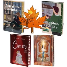 Artemis Yayınları Ama Gitme Lavinia - 1 ve 2 - Çimen - Medora Günlükleri 1 - Akarnae - Tescilli Kitap Ayracı