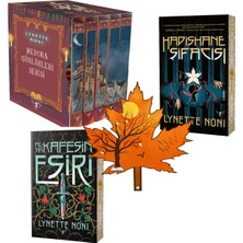 Artemis Yayınları Lynette Noni Ful Set -Medora Günlükleri Serisi Kutulu - Hapishane Şifacısı -Altın Kafes-Kitap Ayracı
