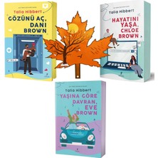 Artemis Yayınları Brown Kardeşler Serisi - Gözünü Aç Danı Brown - Hayatını Yaşa - Yaşına Göre Davran -Kitap Ayracı