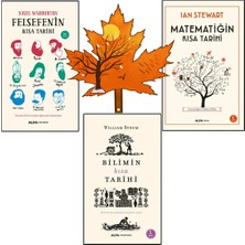 Alfa Yayınları Felsefenin Kısa Tarihi - Matematiğin Kısa Tarihi - Bilimin Kısa Tarihi - 3kitap ve Kitap Ayracı