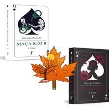 Artemis Yayınları Dilara Pamuk - Maça Kızı 8 -3.kitap -Ve- Maça Kızı 8 4. Kitap- Kitap Ayracı ile Toplam 2 Kitap